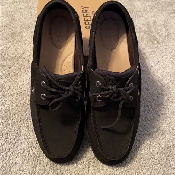 sperry koifish black